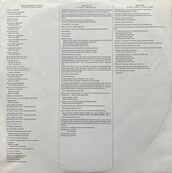 Bootsy's Rubber Band - This Boot Is Made For Fonk-n - 1979