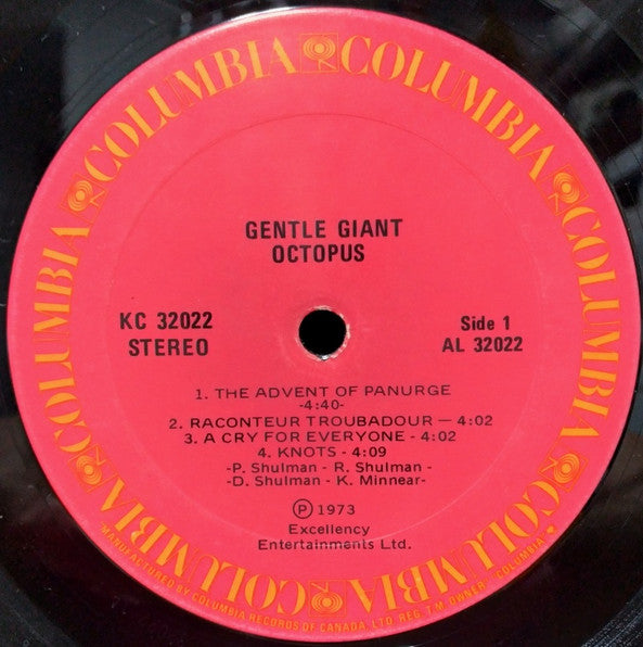 Gentle Giant - Octopus - 1973
