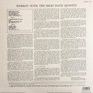 The Miles Davis Quintet - Workin' With The Miles Davis Quintet