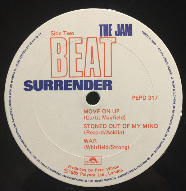 The Jam - Beat Surrender