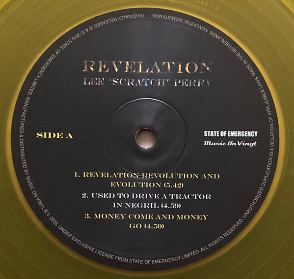 Lee "Scratch" Perry - Revelation Vinyl Record