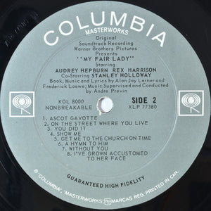 Audrey Hepburn, Rex Harrison - My Fair Lady Soundtrack -