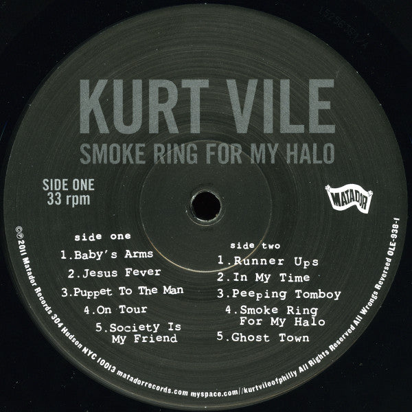 Kurt Vile - Smoke Ring For My Halo - 2017