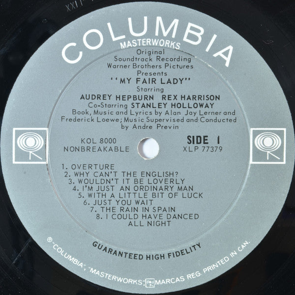 Audrey Hepburn, Rex Harrison - My Fair Lady Soundtrack -
