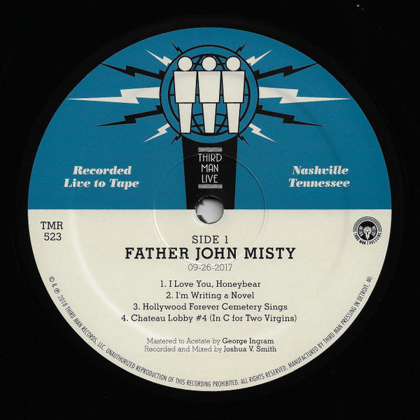 Father John Misty - Live At Third Man Records Vinyl Record