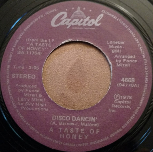 A Taste Of Honey - Disco Dancin'