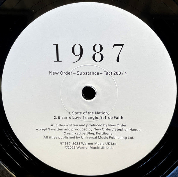 New Order - Substance - 2023