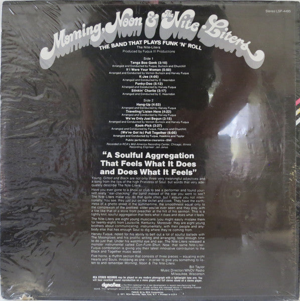 Nite-Liters, The - Morning, Noon & The Nite-Liters - 1971
