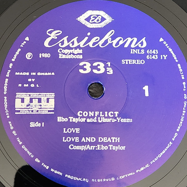Ebo Taylor & Uhuru Yenzu - Conflict Nkru! - 2021
