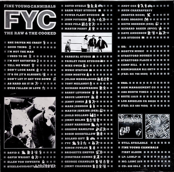 Fine Young Cannibals - The Raw & The Cooked - 1988