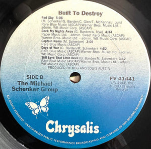 Michael Schenker Group, The - Built To Destroy -