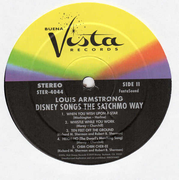Louis Armstrong - Disney Songs The Satchmo Way - 2019