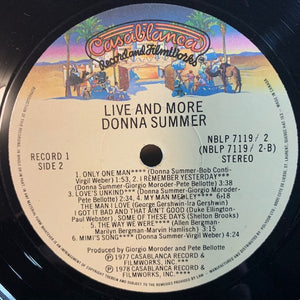 Donna Summer - Live And More - 1978