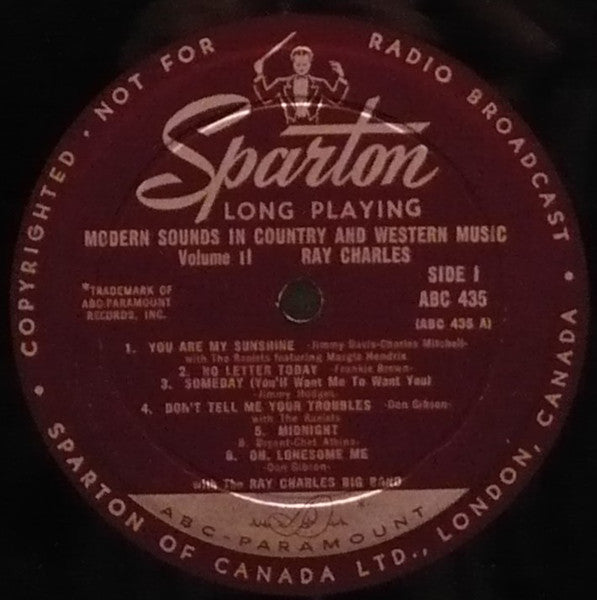Ray Charles - Modern Sounds In Country And Western Music Volume Two