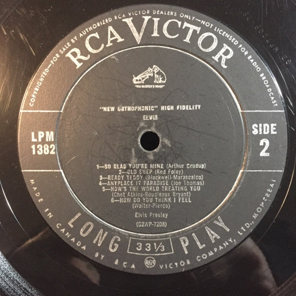 Elvis Presley - Elvis - 1956