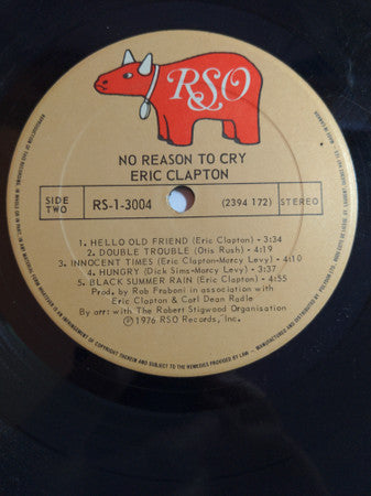Eric Clapton - No Reason To Cry