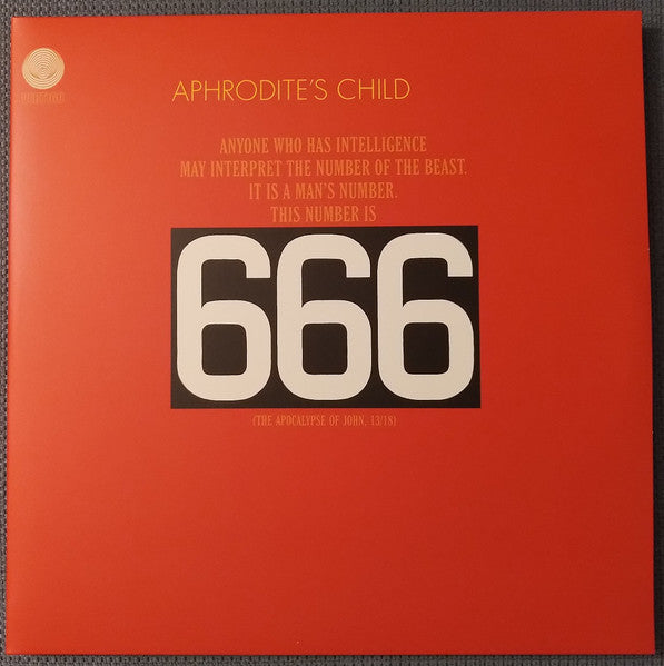 Aphrodite's Child - 666 (The Apocalypse Of John 13/18) Vinyl Record