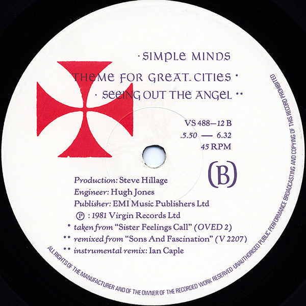Simple Minds - Promised You A Miracle - 1982
