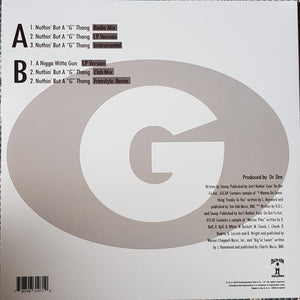Dr. Dre - Nuthin' But A G Thang