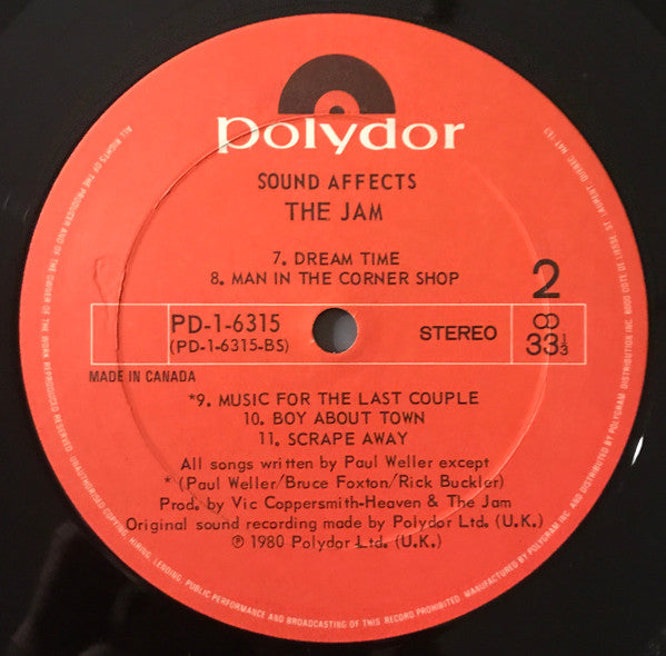 Jam, The - Sound Affects - 1980