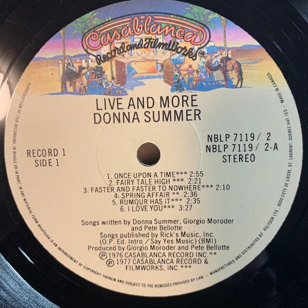 Donna Summer - Live And More - 1978
