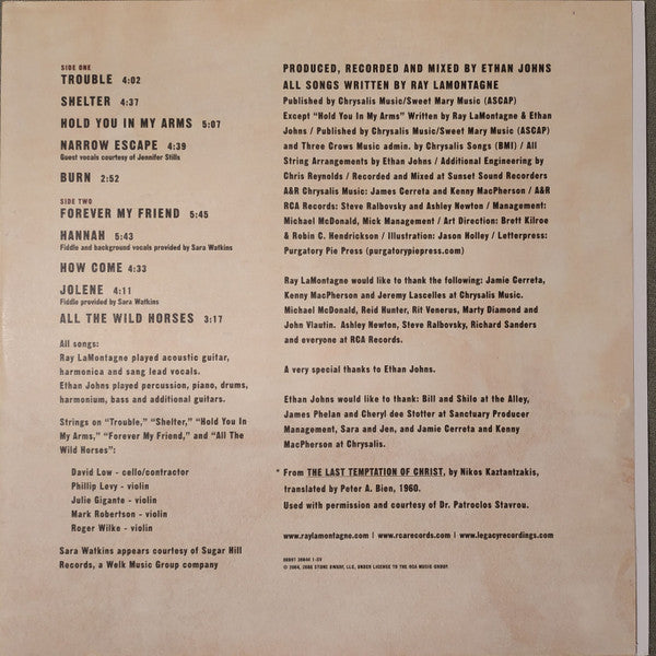 Ray Lamontagne - Trouble