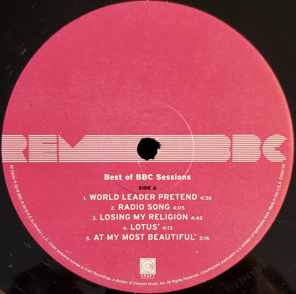 R.E.M. - The Best Of R.E.M. At The BBC Vinyl Record