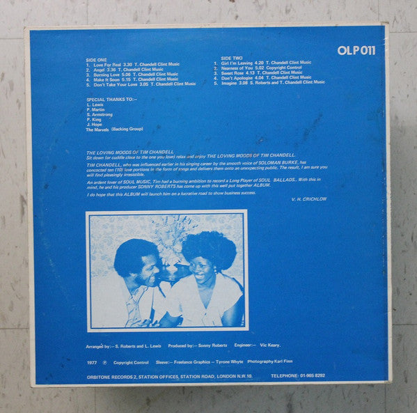 Tim Chandell - The Loving Moods Of Tim Chandell