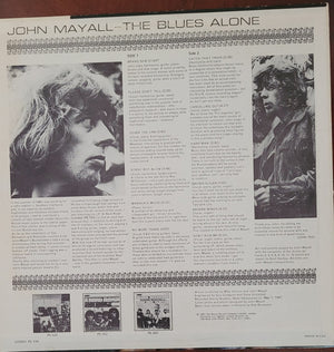 John Mayall - The Blues Alone Vinyl Record