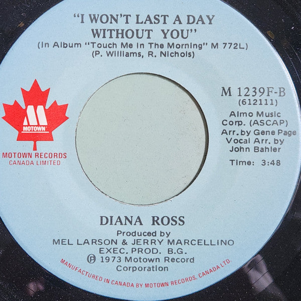 Diana Ross - Touch Me In The Morning  - 1973