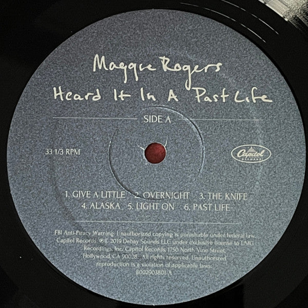 Maggie Rogers - Heard It In A Past Life - 2019
