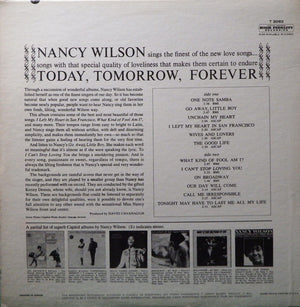 Nancy Wilson - Today, Tomorrow, Forever - 1964