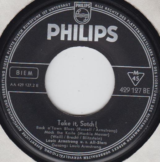 Louis Armstrong Und Seine All-Stars - Take It, Satch! 1958 - 1958 - Quarantunes