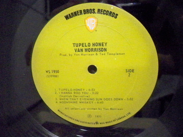 Van Morrison - Tupelo Honey Vinyl Record