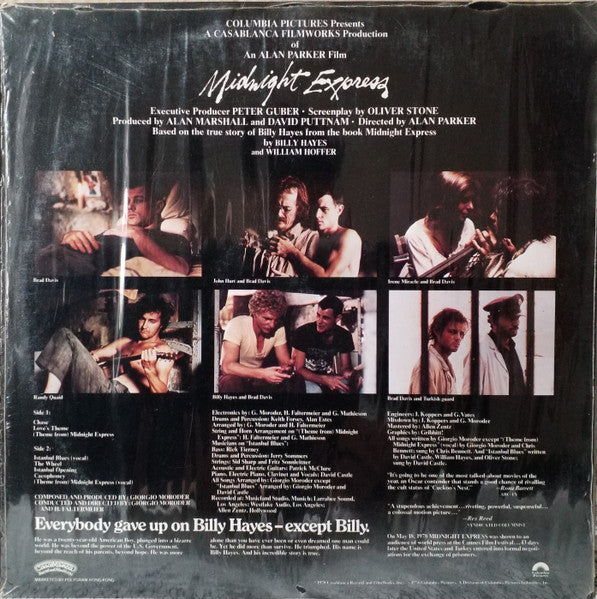 Giorgio Moroder - Midnight Express (Music From The Original Motion Picture Soundtrack) -