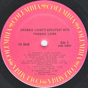 Frankie Laine - Frankie Laine's Greatest Hits