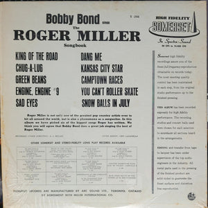 Bobby Bond - The Roger Miller Songbook -