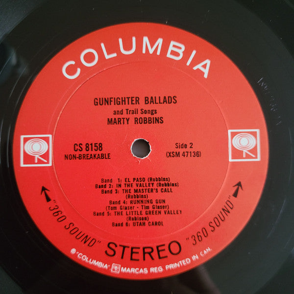 Marty Robbins - Gunfighter Ballads And Trail Songs -