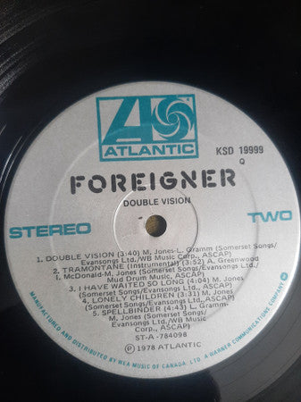 Foreigner - Double Vision - 1978