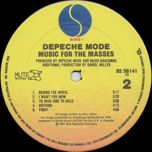 Depeche Mode - Music For The Masses - 1987