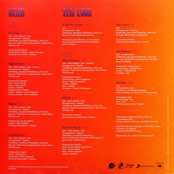 Jain - The Fool - 2023