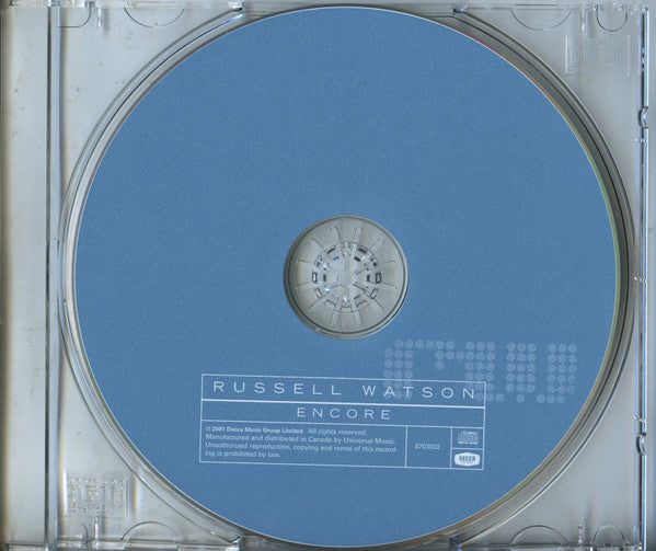 Russell Watson - Encore - 2001