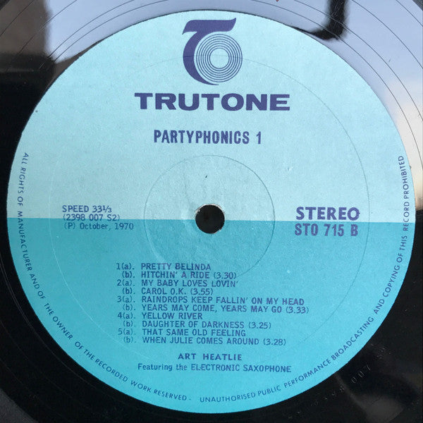 Art Heatlie - Partyphonics 1 - 1970