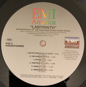 David Bowie, Trevor Jones - Labyrinth (From The Original Soundtrack Of The Jim Henson Film) - 2017