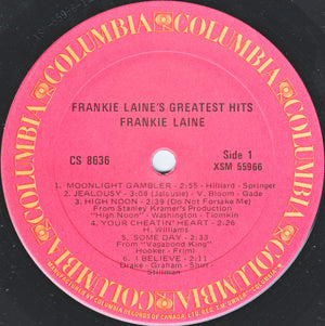 Frankie Laine - Frankie Laine's Greatest Hits