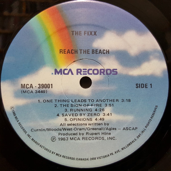 Fixx, The - Reach The Beach - 1983