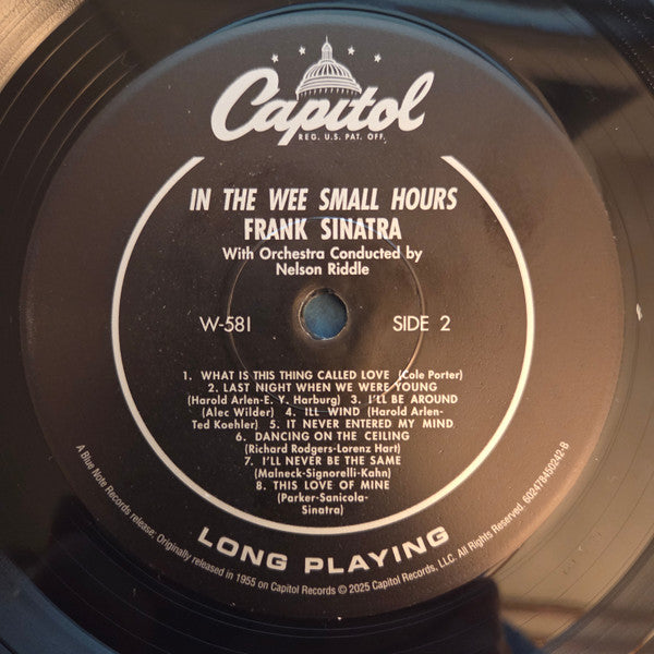 Frank Sinatra - In The Wee Small Hours - 2025