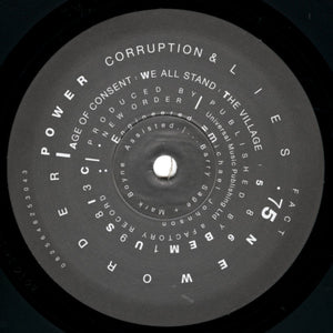 New Order - Power, Corruption & Lies - 2025