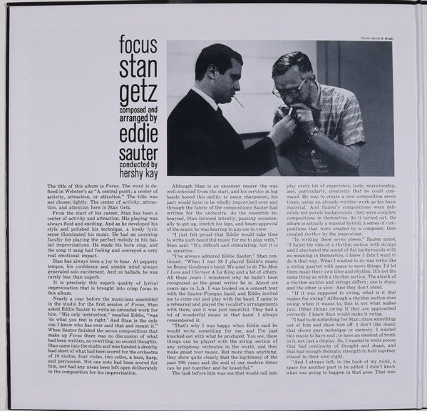 Stan Getz / Eddie Sauter - Focus - 1973