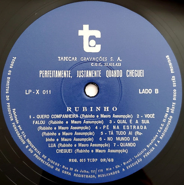 Rubinho E Mauro Assumpção - Perfeitamente, Justamente Quando Cheguei - 2023